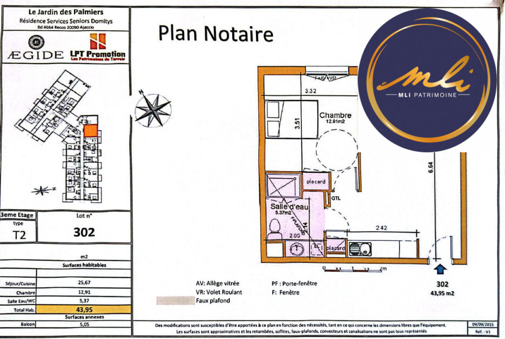 Investissez en résidence pour séniors Domitys en Corse à 700 m de la mer- Loyers garantis & défiscalisés- LMNP