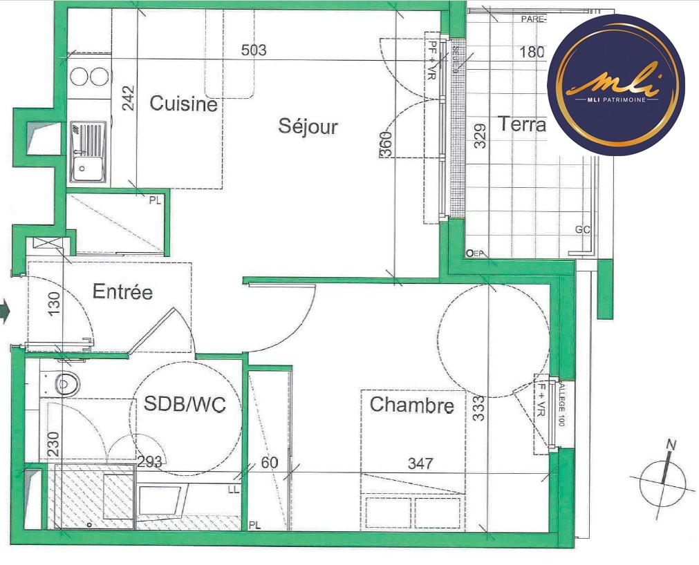 RARE- Appartement terminé en JUIN 2024-Frais de notaire réduits- Investissez en résidence pour séniors Domitys- Loyers défiscalisés.